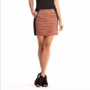 RACHEL by Rachel Roy Colorful Tweed Mini Skirt size 0